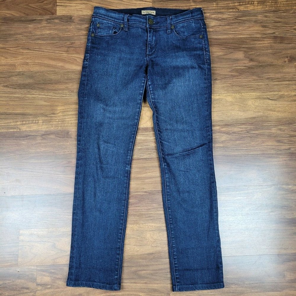 See Thru Soul Marilyn Skinny Dark Wash Stretch 26